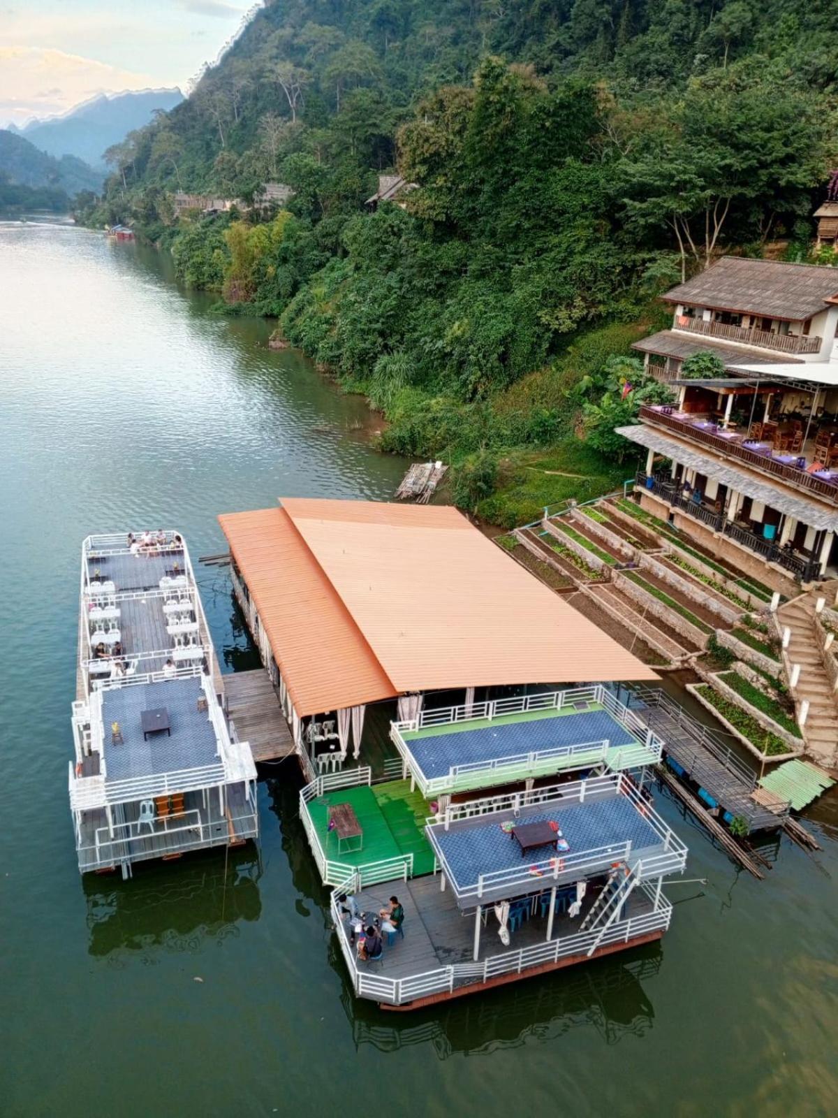 Cam U View Bungalow Hotel Nong Khiaw Luaran gambar