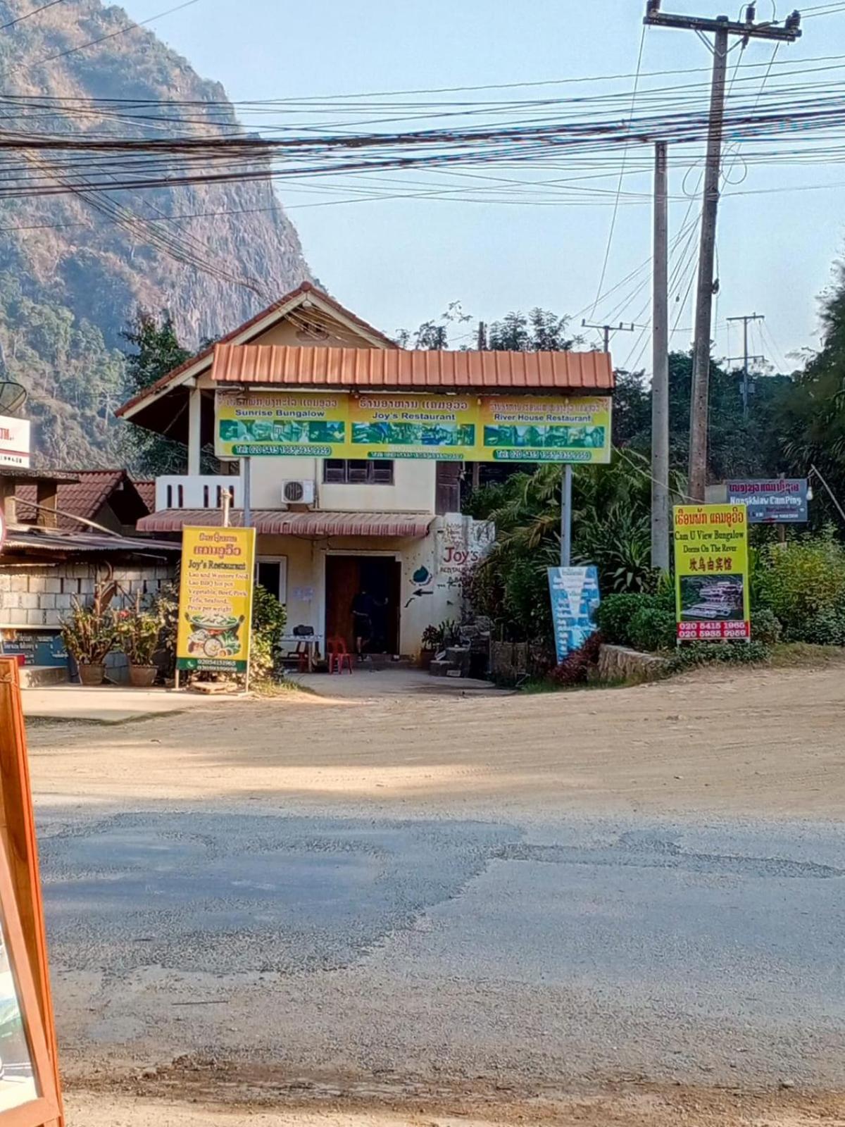 Cam U View Bungalow Hotel Nong Khiaw Luaran gambar