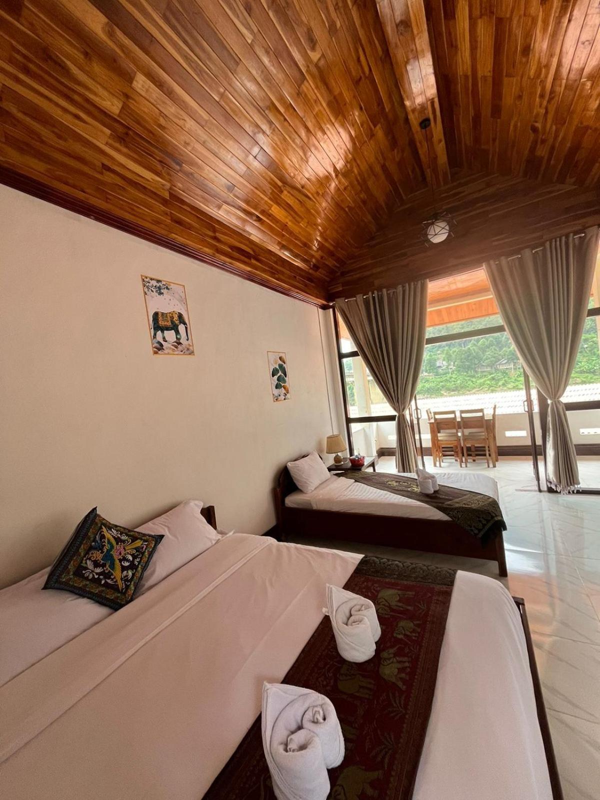 Cam U View Bungalow Hotel Nong Khiaw Luaran gambar