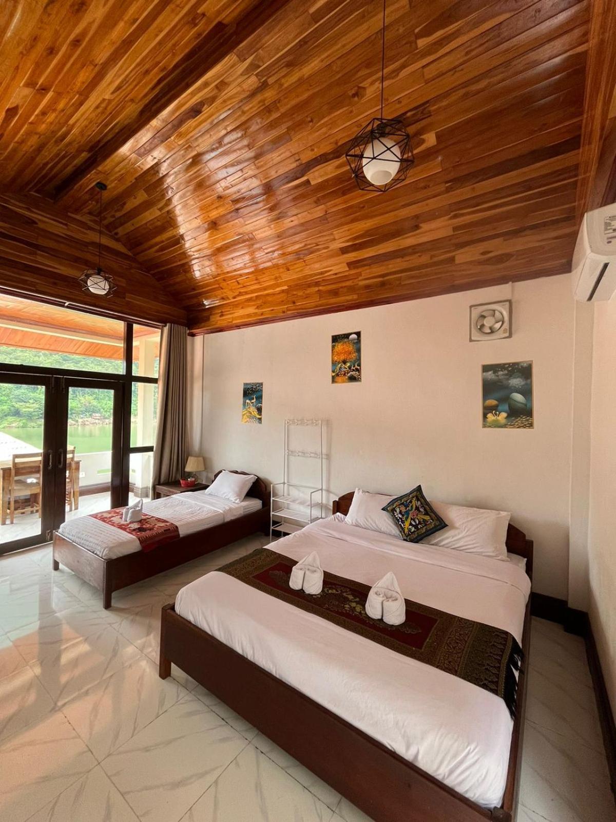 Cam U View Bungalow Hotel Nong Khiaw Luaran gambar