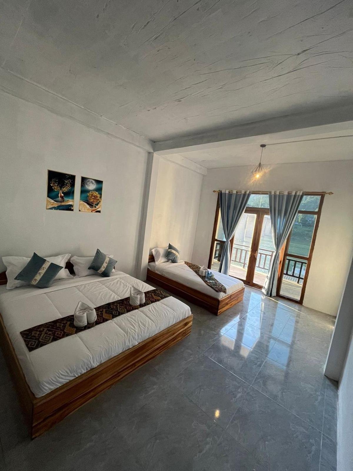 Cam U View Bungalow Hotel Nong Khiaw Luaran gambar