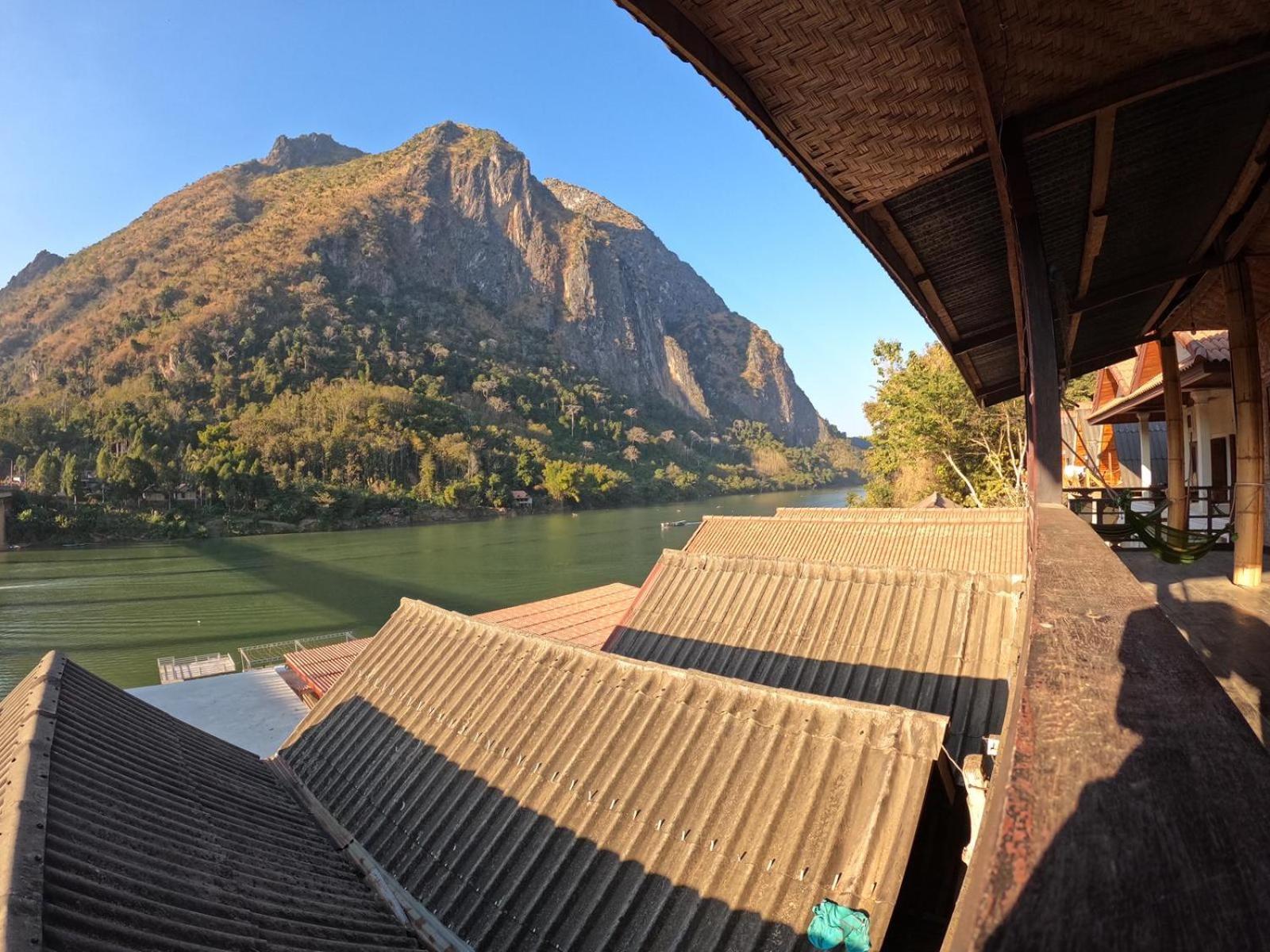 Cam U View Bungalow Hotel Nong Khiaw Luaran gambar